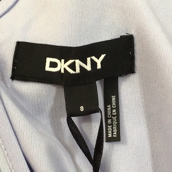 DKNY Crinkle Embroidered Dress - Picture 5 of 6